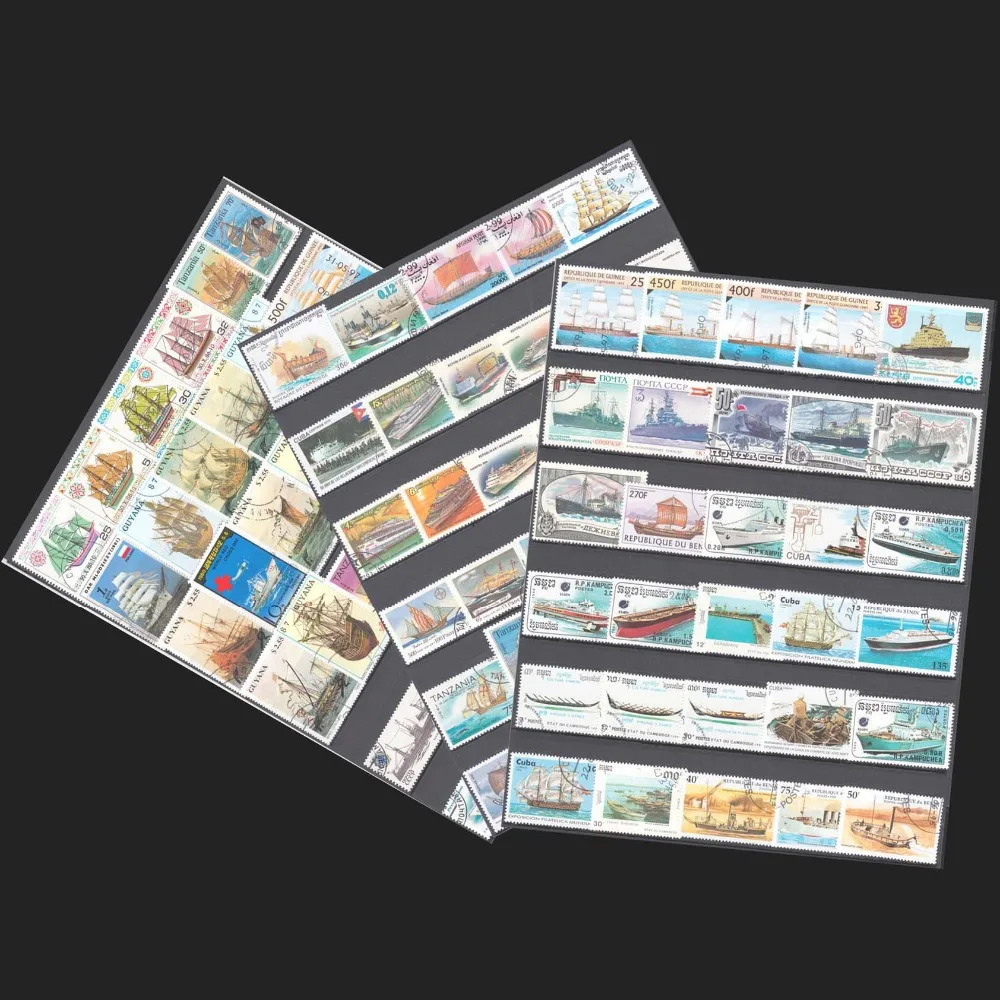 Collectible Vintage Postage Stamps - แสตมป์พิเศษ 100 แสตมป์เรือและเรือใบคอลเลกชัน 100 แสตมป์ไปรษณีย์ แสตมป์โพสต์แสตมป์ชุดแสตมป์จดหมายวินเทจ
