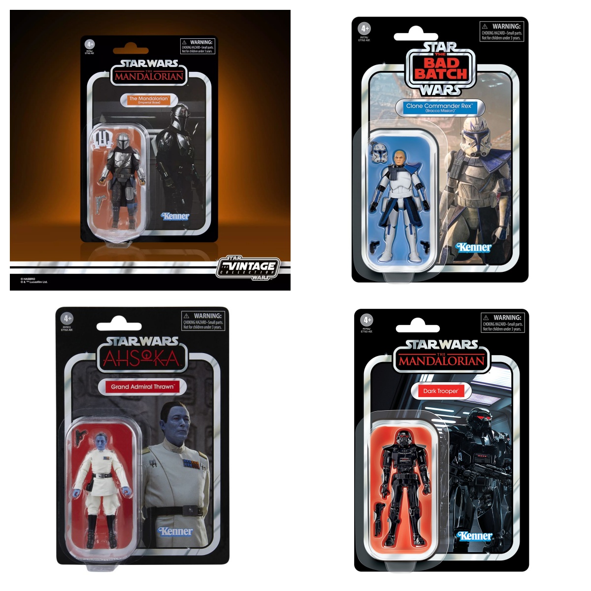 Vintage Collectible Items - ของเล่นฟิกเกอร์แอคชั่นขนาด 3.75 นิ้ว ซีรีส์ Star Wars