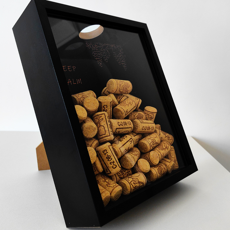 ไวน์แดง Cork กรอบไม้ไวน์ Cork  - Vintage Collectible Bottles บทวิจารณ์และราคา