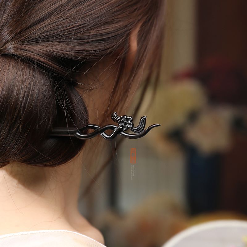 สไตล์จีนผม Minimalist ไม้จันทน - Vintage Collectible Item บทวิจารณ์และราคา