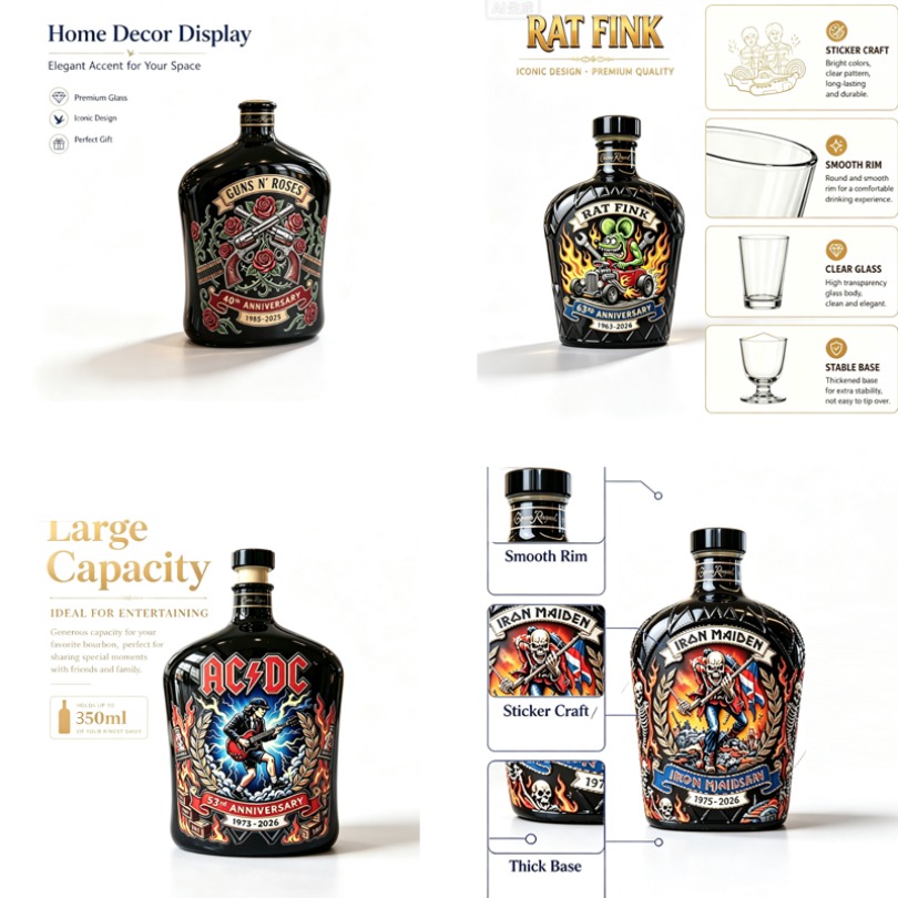 ขวดเหล้าวิสกี้ลายหิน ขวดเหล้าว - Vintage Collectible Bottles บทวิจารณ์และราคา