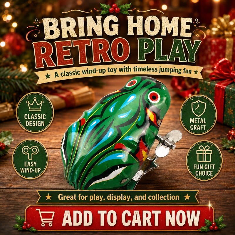 ของเล่นโลหะไขลานรูปกบกระโดดสไต - Vintage And Collectible Toys บทวิจารณ์และราคา