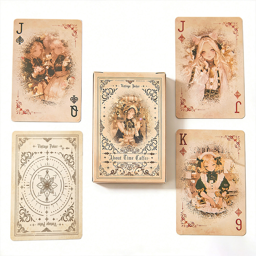 การ์ดเล่นเกมแนวเทพนิยายวินเทจ  - Vintage Collectible Playing Cards บทวิจารณ์และราคา