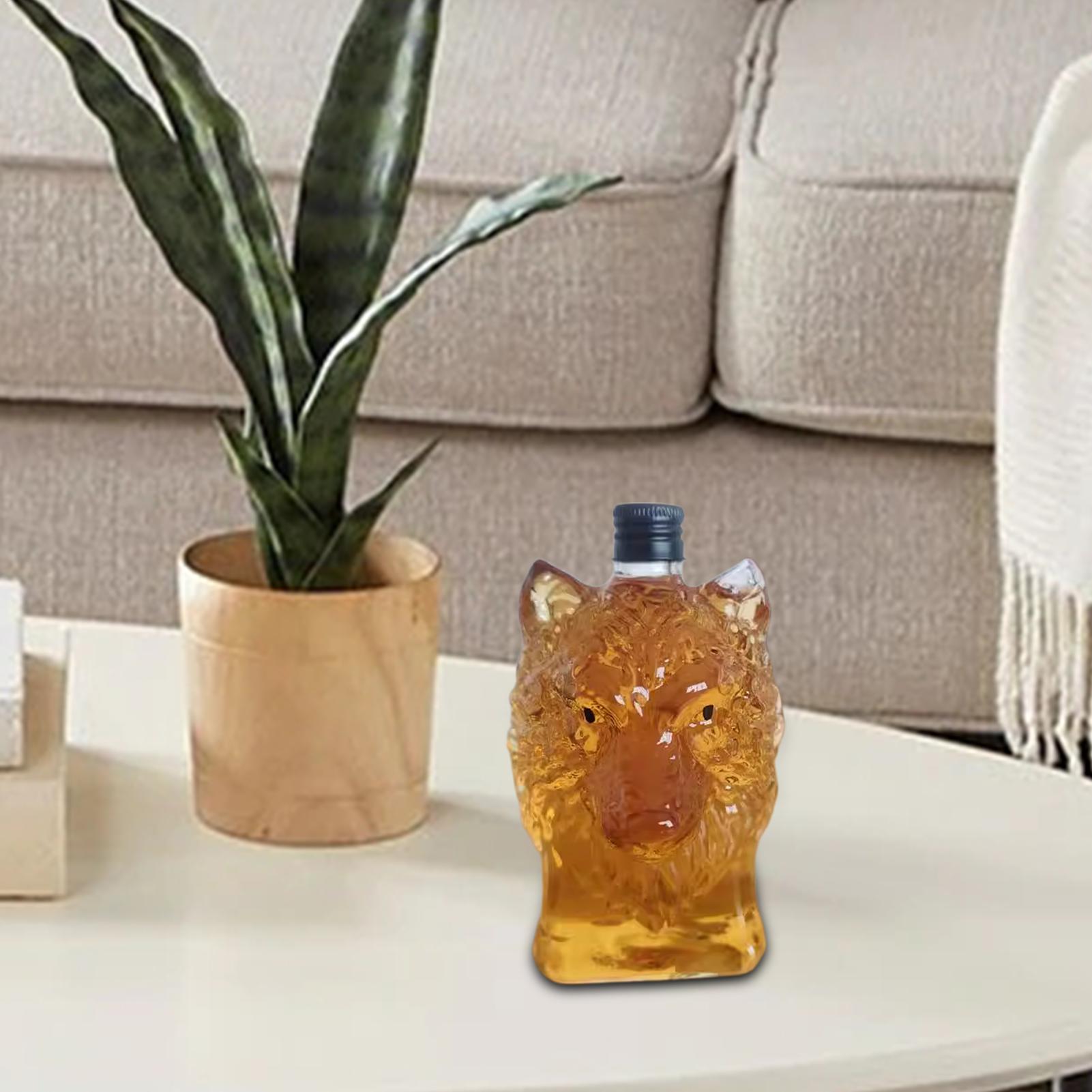 ขวดวิสกี้รูปหมาป่า แก้วไวน์ลาย - Vintage Collectible Bottles บทวิจารณ์และราคา