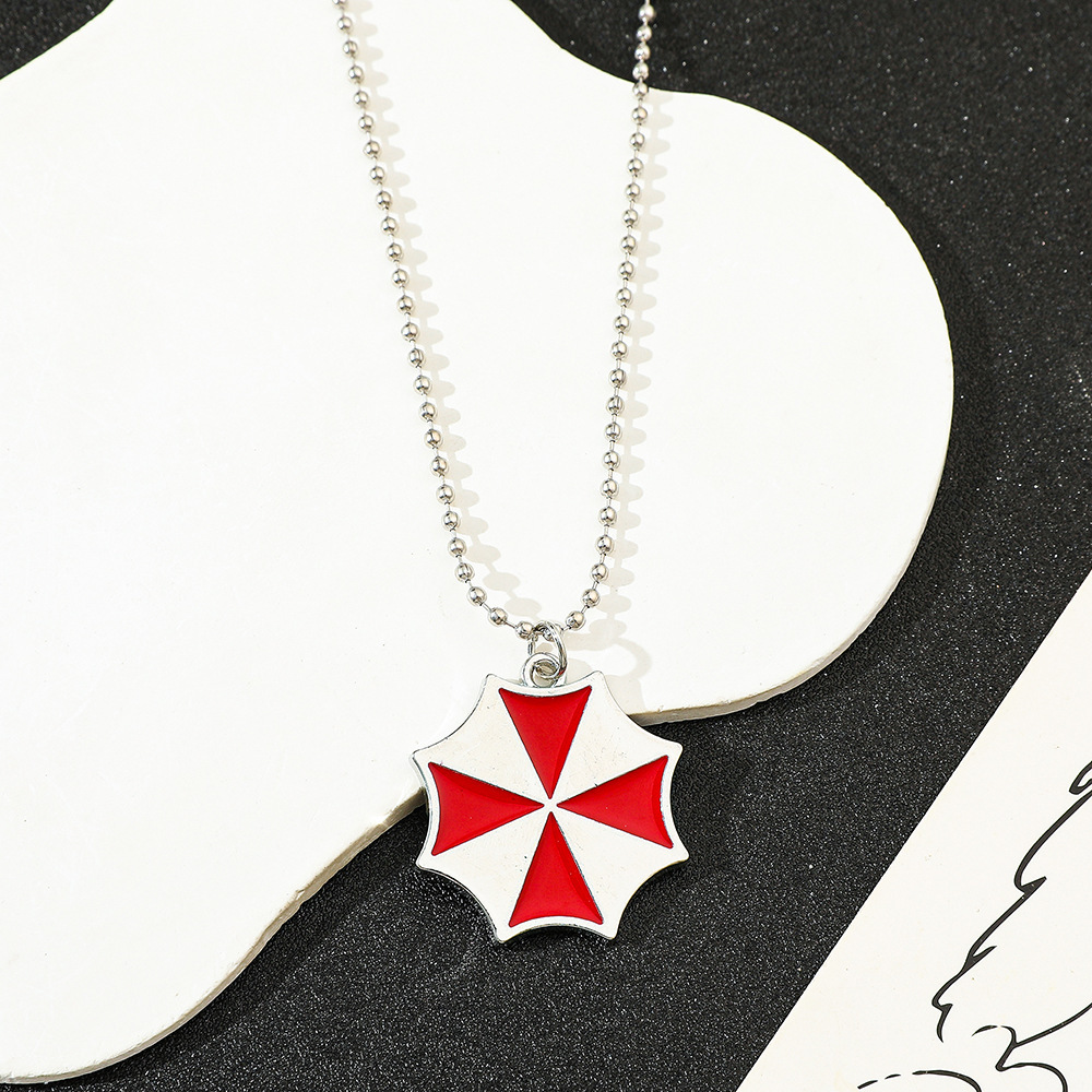 สร้อยคอจี้ร่มสีแดงสไตล์วินเทจ  - Vintage Collectible Item บทวิจารณ์และราคา