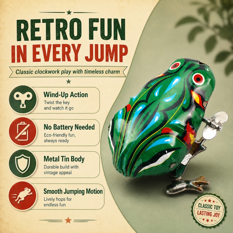 ของเล่นกลไกไขลานรูปกบโลหะวินเท - Vintage And Collectible Toys บทวิจารณ์และราคา