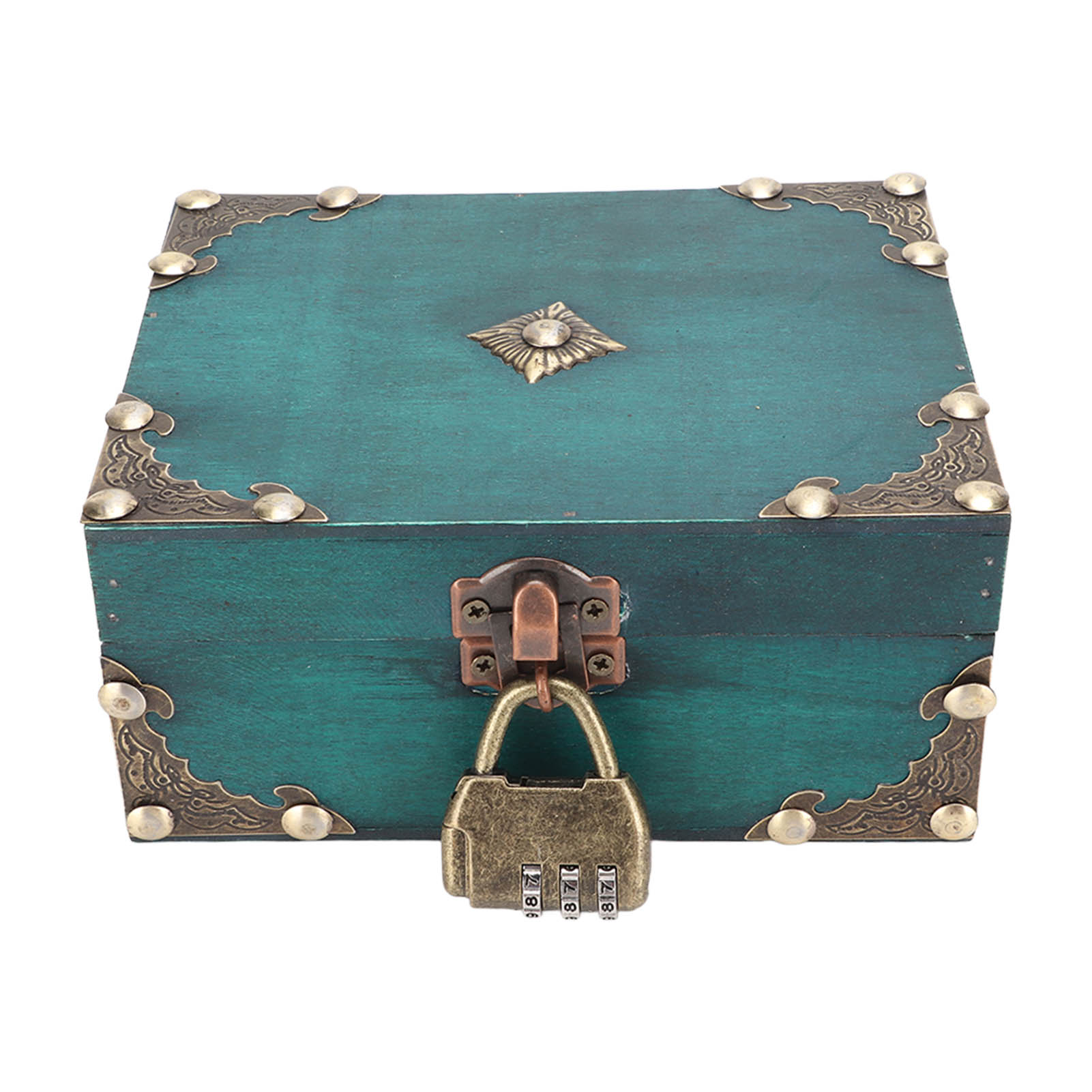 กล่องเก็บเครื่องประดับไม้พร้อม - Vintage Collectible Items บทวิจารณ์และราคา