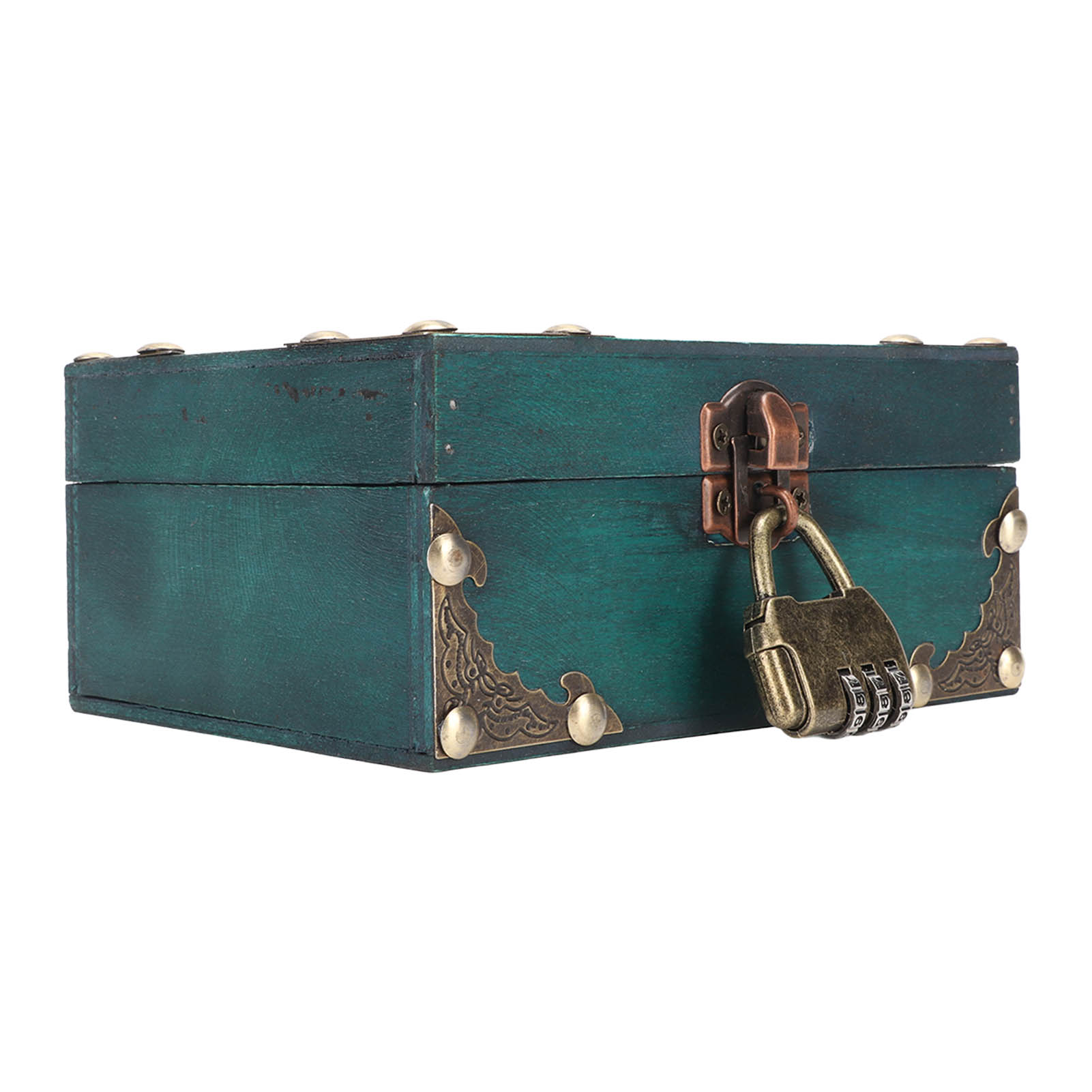 กล่องเก็บเครื่องประดับไม้พร้อม - Vintage Collectible Items บทวิจารณ์และราคา