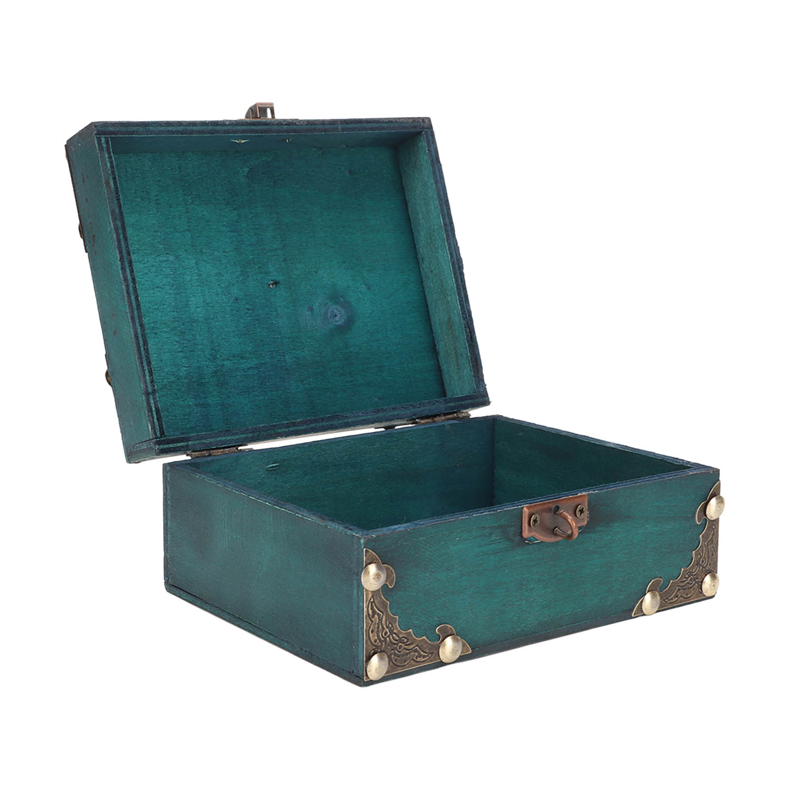 กล่องเก็บเครื่องประดับไม้พร้อม - Vintage Collectible Items บทวิจารณ์และราคา