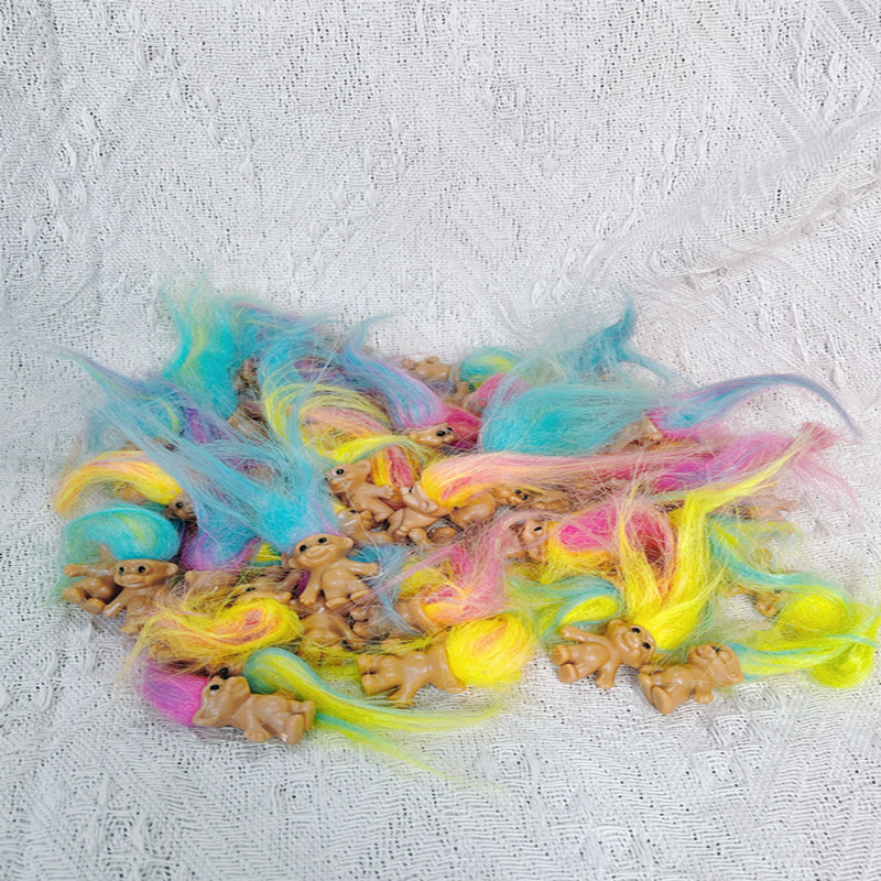 ตุ๊กตาโทรลล์ผมยาวขนาดเล็ก 10/2 - Vintage Collectible Items บทวิจารณ์และราคา