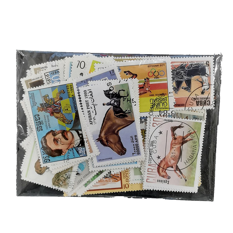 แสตมป์ม้า 100 แบบ ไม่ซ้ำกัน แส - Collectible Vintage Postage Stamps บทวิจารณ์และราคา