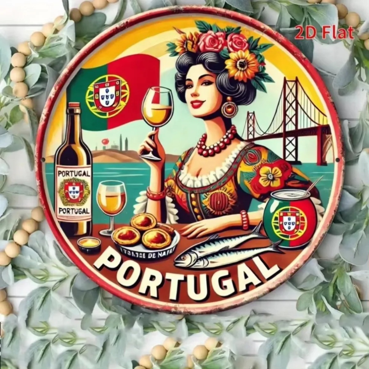 ป้ายโลหะทรงกลมสไตล์วินเทจเรโทร - Vintage Collectible Tins บทวิจารณ์และราคา
