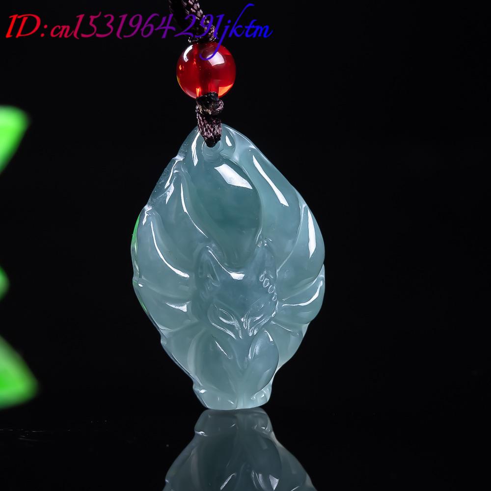 หยกพม่าธรรมชาติจี้รูปสุนัขจิ้ง - Vintage Collectible Item บทวิจารณ์และราคา