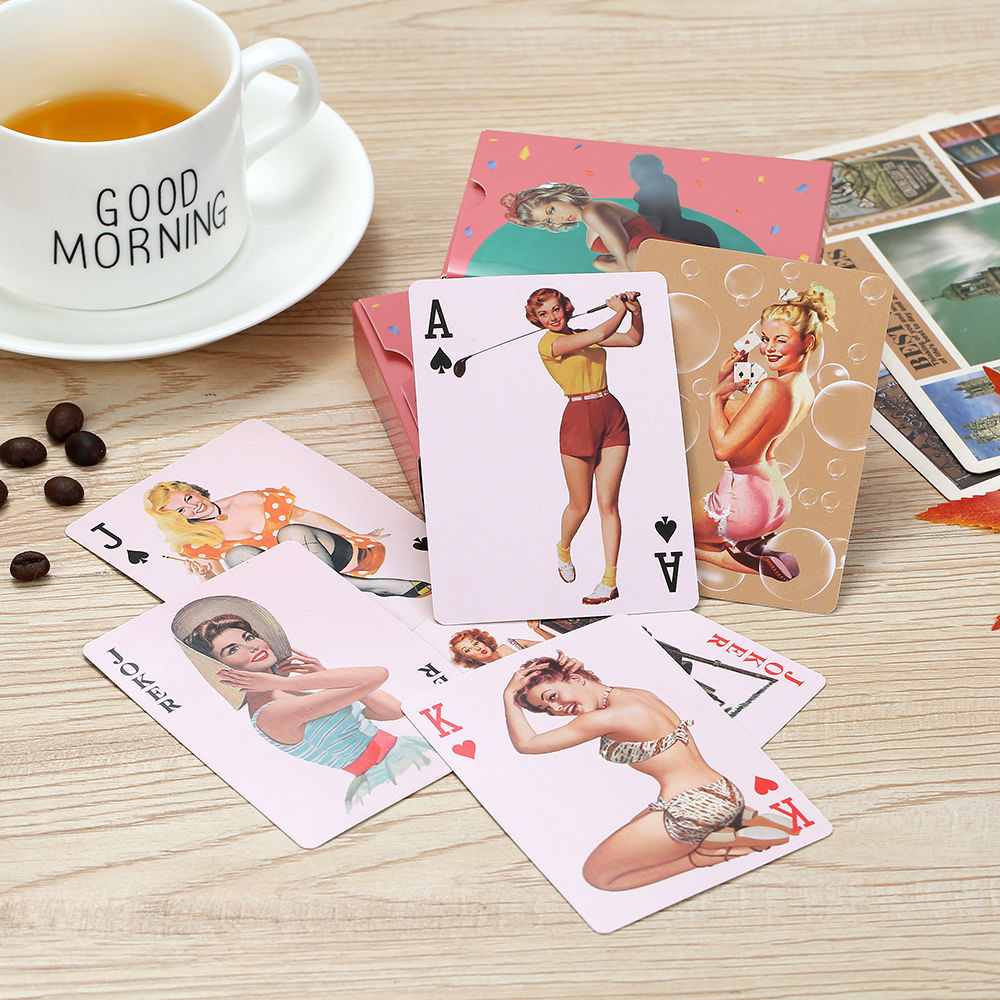 บิ๊กบิกินี่เซ็กซี่วินเทจบิวตี้ - Vintage Collectible Playing Cards บทวิจารณ์และราคา