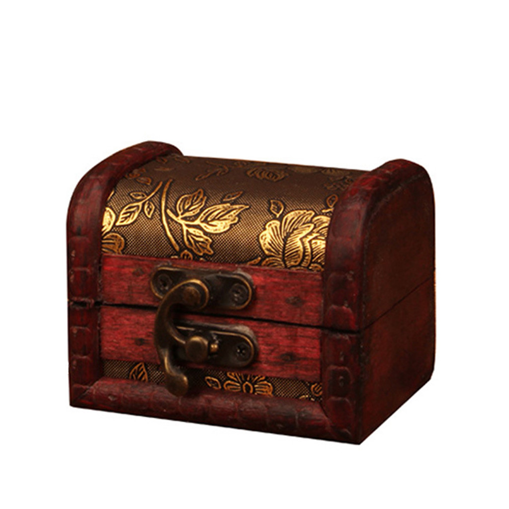 กล่องเครื่องประดับไม้สไตล์จีนโ - Vintage Collectible Item บทวิจารณ์และราคา
