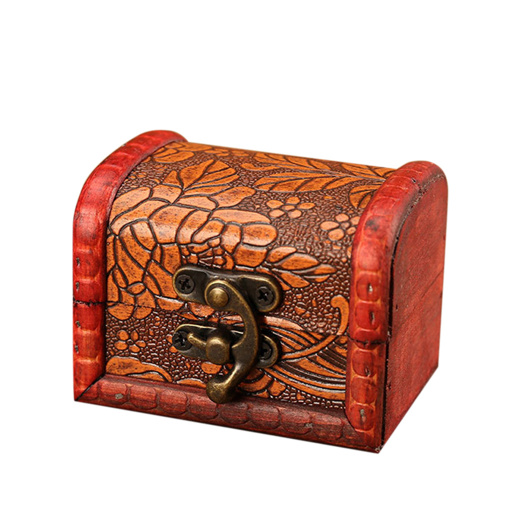 กล่องเครื่องประดับไม้สไตล์จีนโ - Vintage Collectible Item บทวิจารณ์และราคา