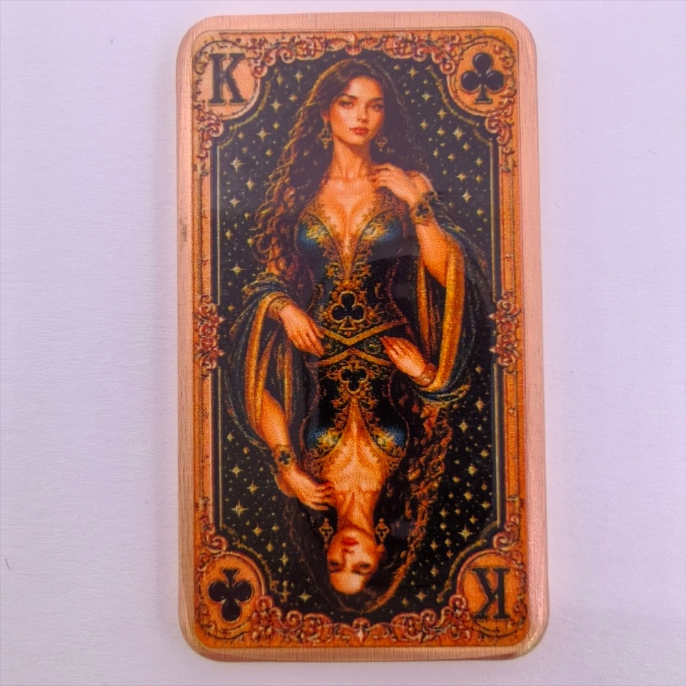 แท่งทองแดงบริสุทธิ์ 1 ออนซ์ .9 - Vintage Collectible Playing Cards บทวิจารณ์และราคา