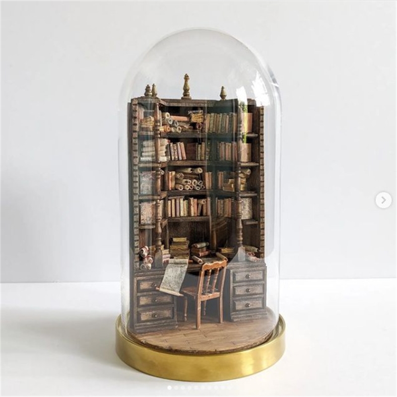 ตู้หนังสือจิ๋ว ของตกแต่ง พร้อม - Vintage And Collectible Books บทวิจารณ์และราคา