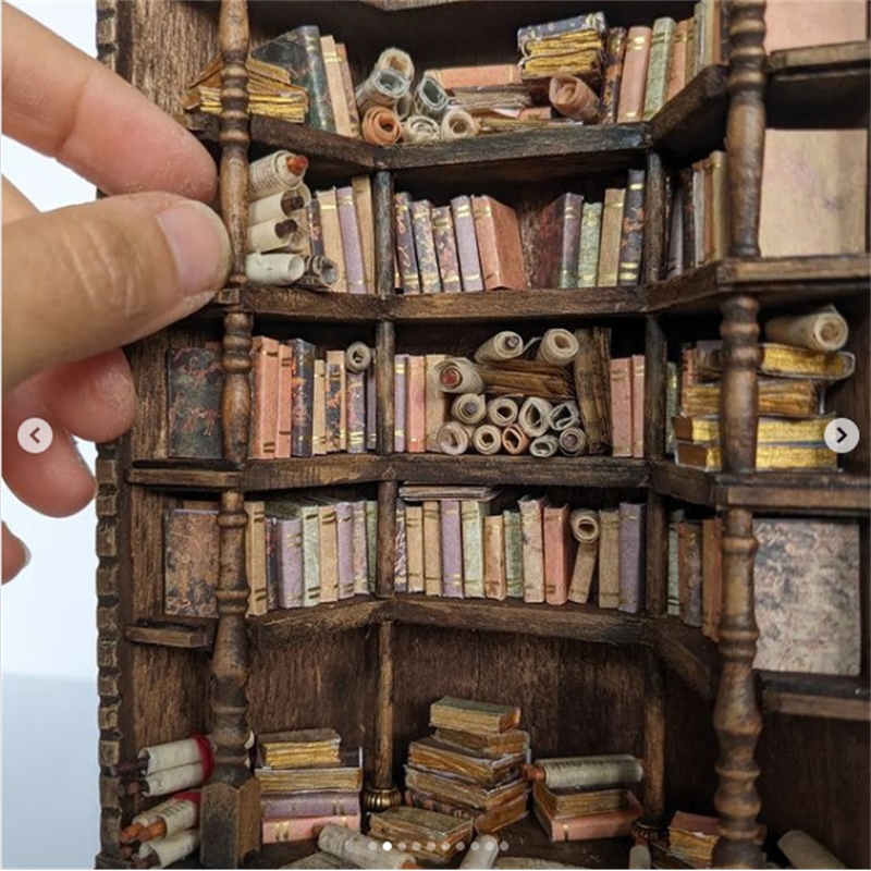 ตู้หนังสือจิ๋ว ของตกแต่ง พร้อม - Vintage And Collectible Books บทวิจารณ์และราคา