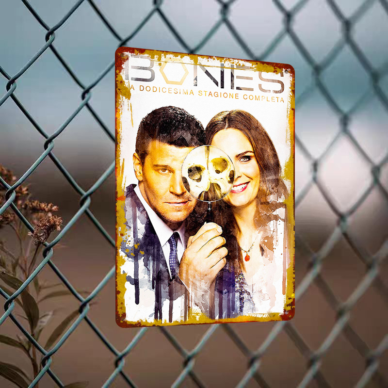 ป้ายโลหะลาย Bones ซีซั่น 12 ขอ - Vintage Collectible Tins บทวิจารณ์และราคา