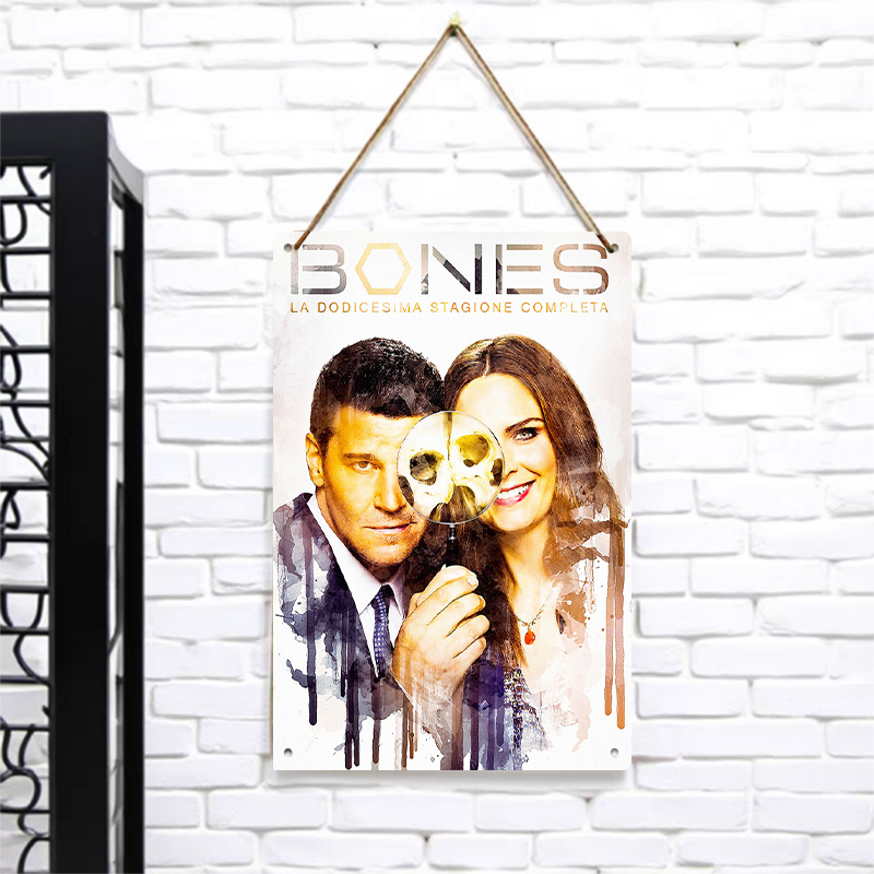 ป้ายโลหะลาย Bones ซีซั่น 12 ขอ - Vintage Collectible Tins บทวิจารณ์และราคา