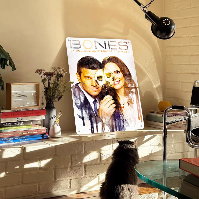 ป้ายโลหะลาย Bones ซีซั่น 12 ขอ - Vintage Collectible Tins บทวิจารณ์และราคา